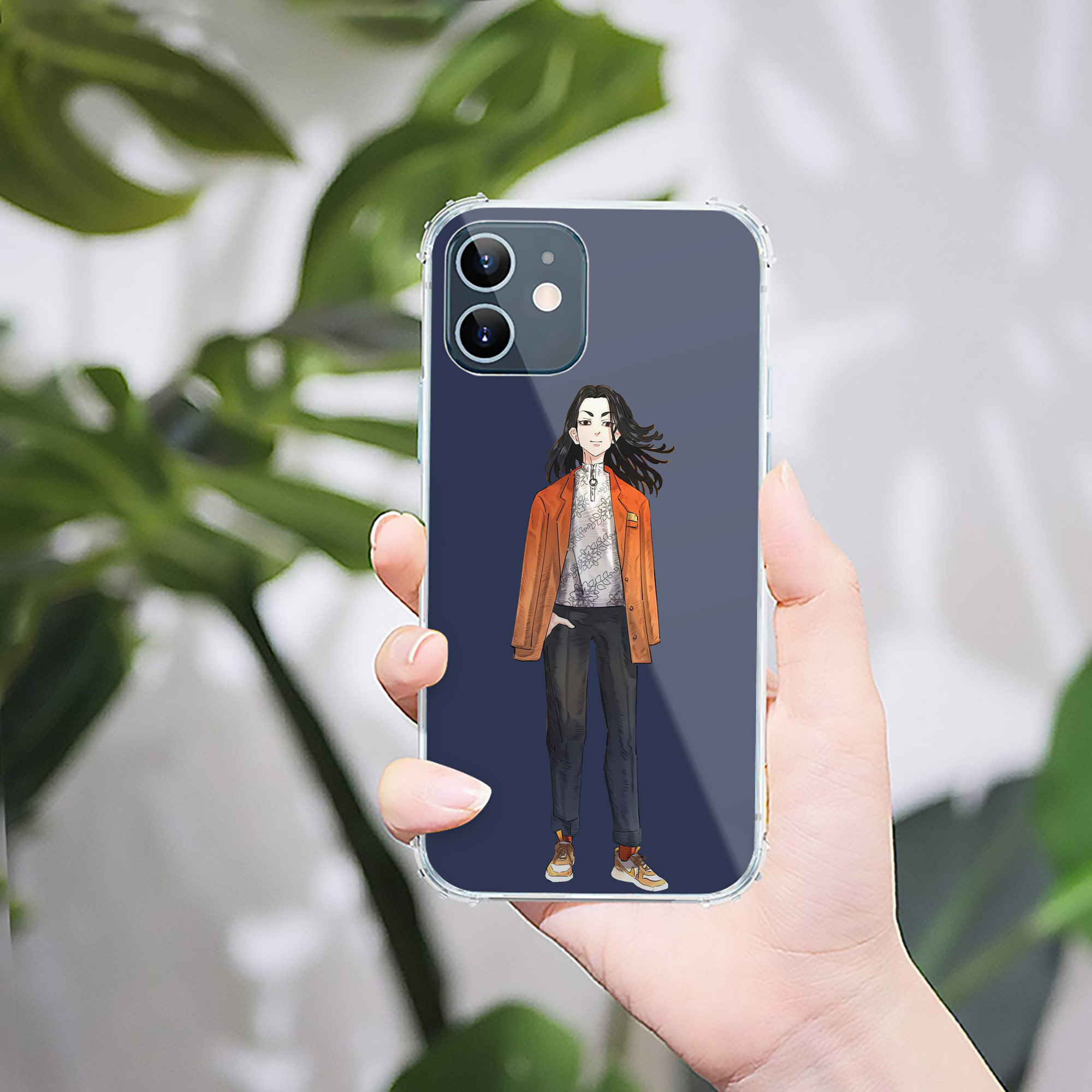 （画像用） 東京リベンジャーズ Tokyo Revengers 【iPhone 12シリーズ対応】透明スマホケース（クリアソフトケース）